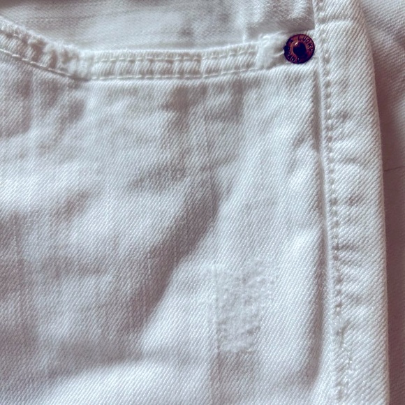 Lucky's Dungarees Jeans (White) - Picture 8 of 9